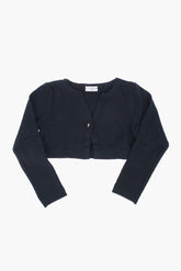 Cardigan with Jewel Button